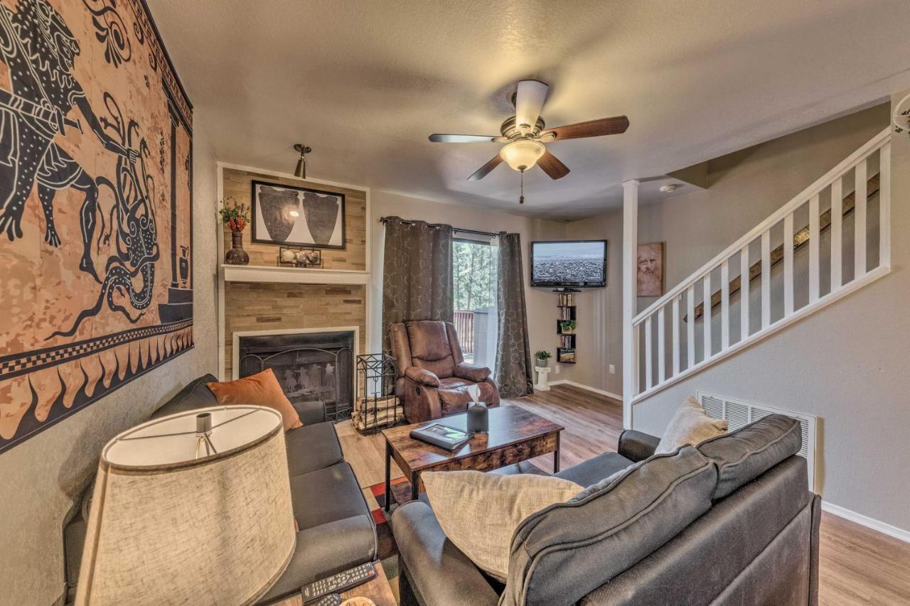 Forested Ruidoso Condo With Deck And Fireplace! Exterior foto