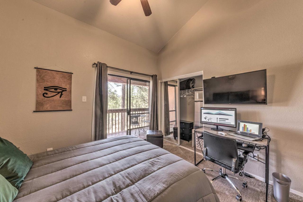 Forested Ruidoso Condo With Deck And Fireplace! Exterior foto
